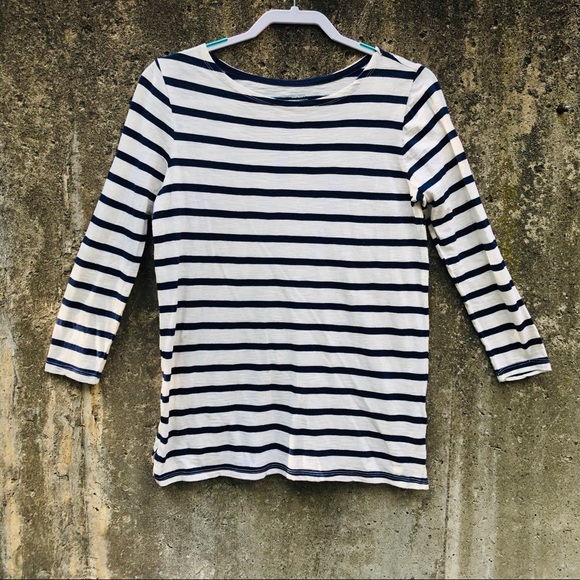 Old Navy Relaxed Mariner Stripe Top - Picture 1 of 7